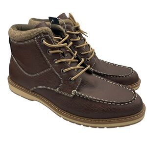 FLEX STEP mens comfort flexible lightweight lace up boots Size 11M